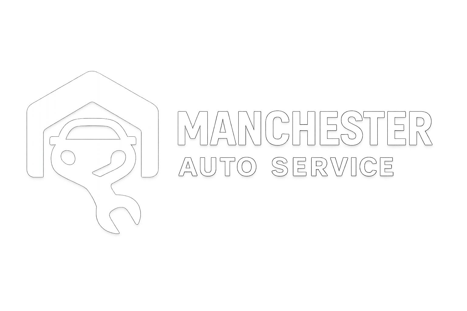 Manchester Auto Services logo (dark)